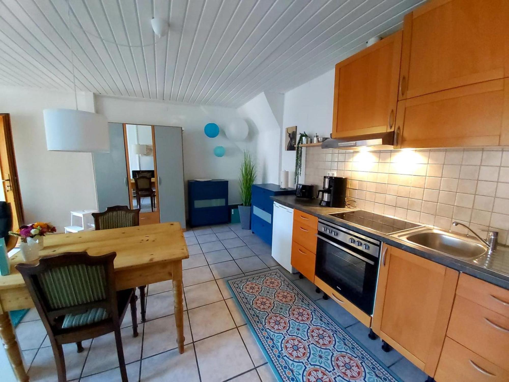 1 Zimmer Ferienwohnung 洛费尔登 外观 照片